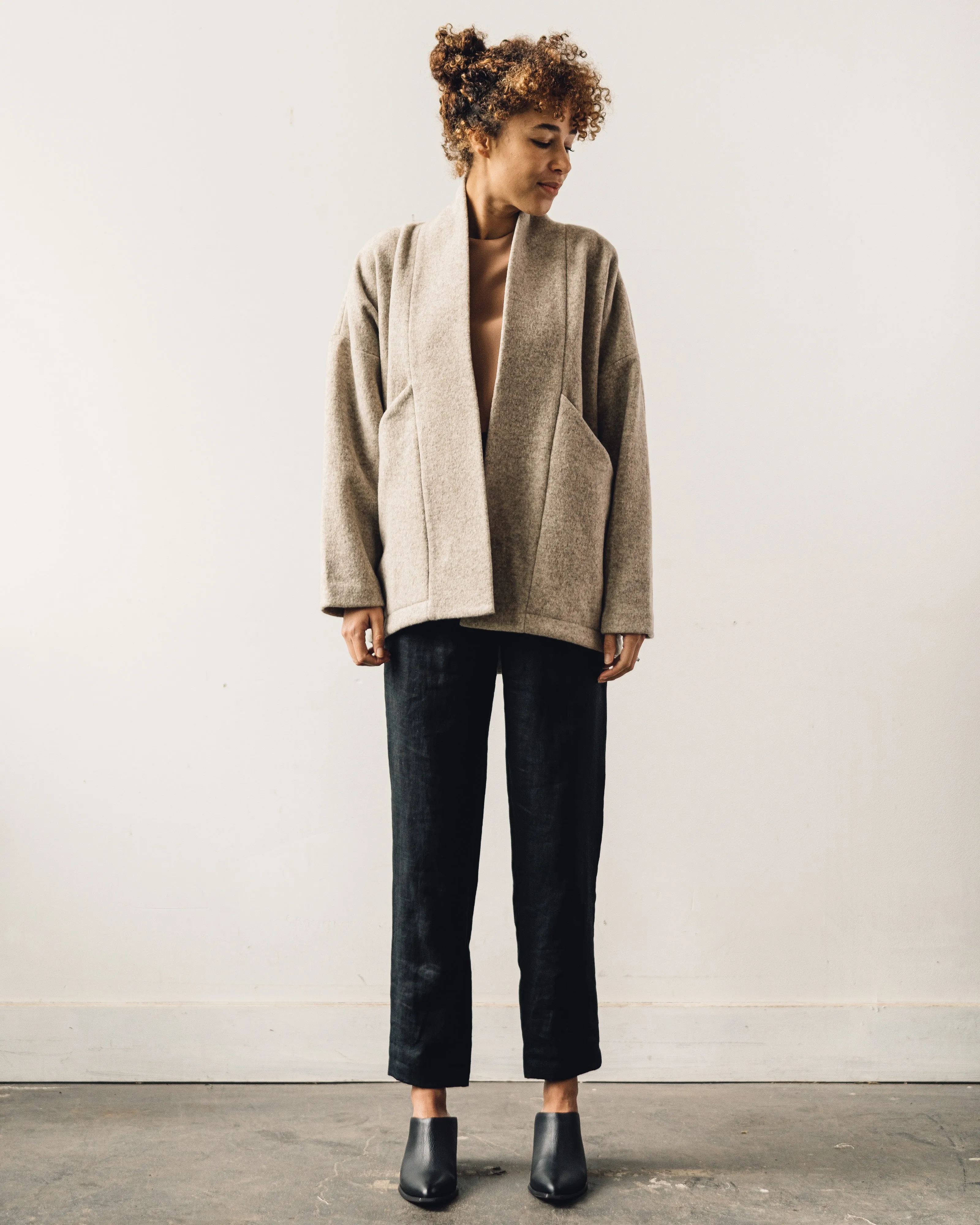 7115 Wool Sumo Jacket, Oatmeal