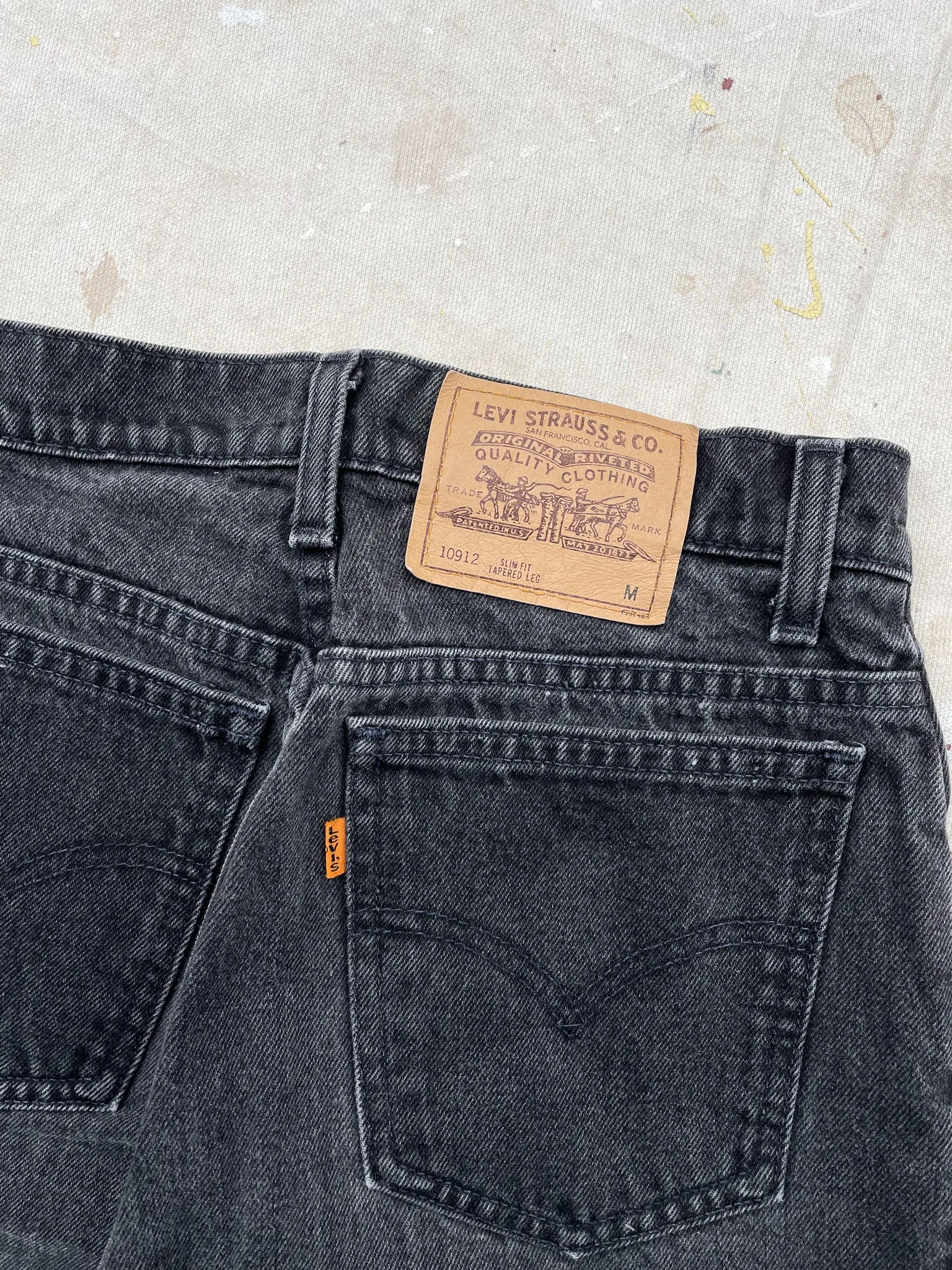 90's Levi's 912 Orange Tab Jeans—[28x30]