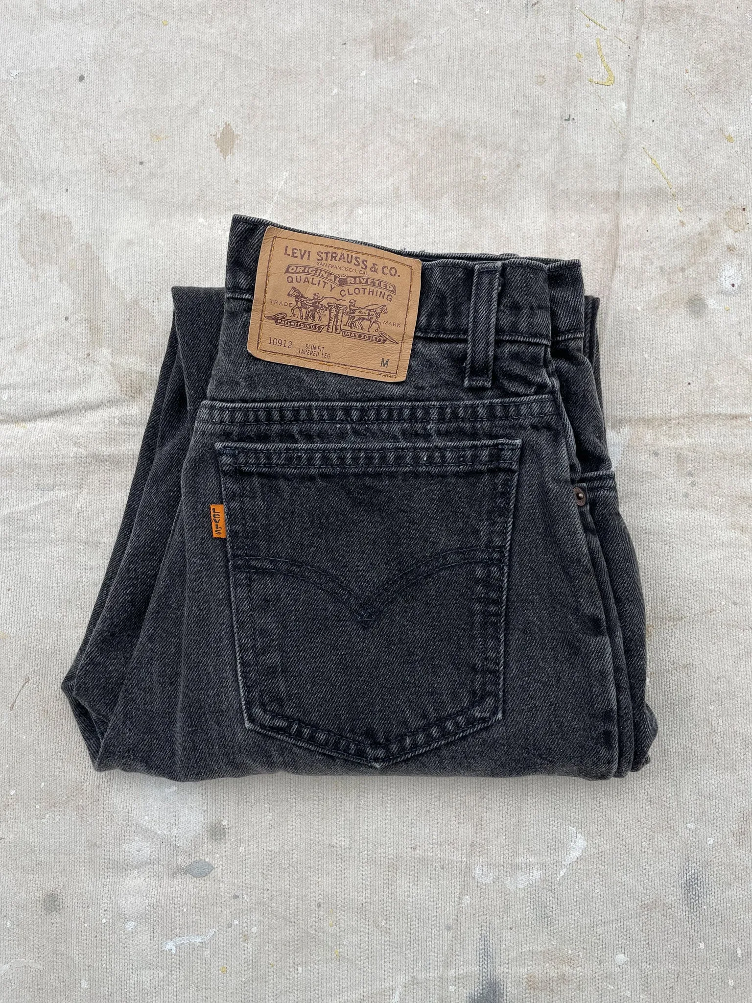 90's Levi's 912 Orange Tab Jeans—[28x30]