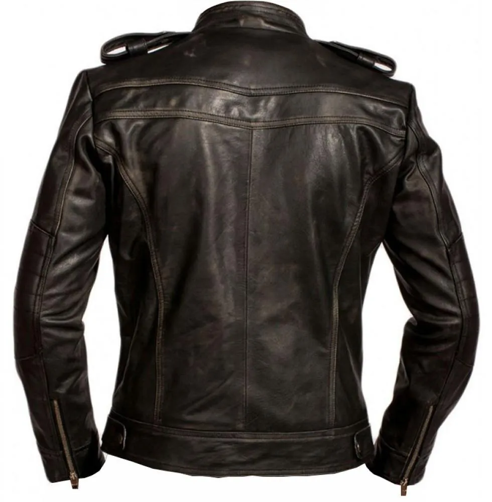 Aaron Paul 'Breaking Bad' Inspired Black Leather Jacket - Iconic TV Series Outerwear