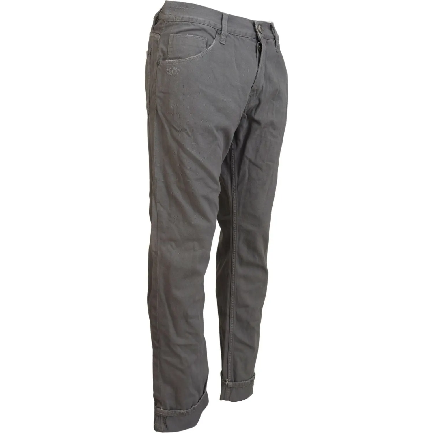 Acht Sleek Regular Denim Gray Jeans