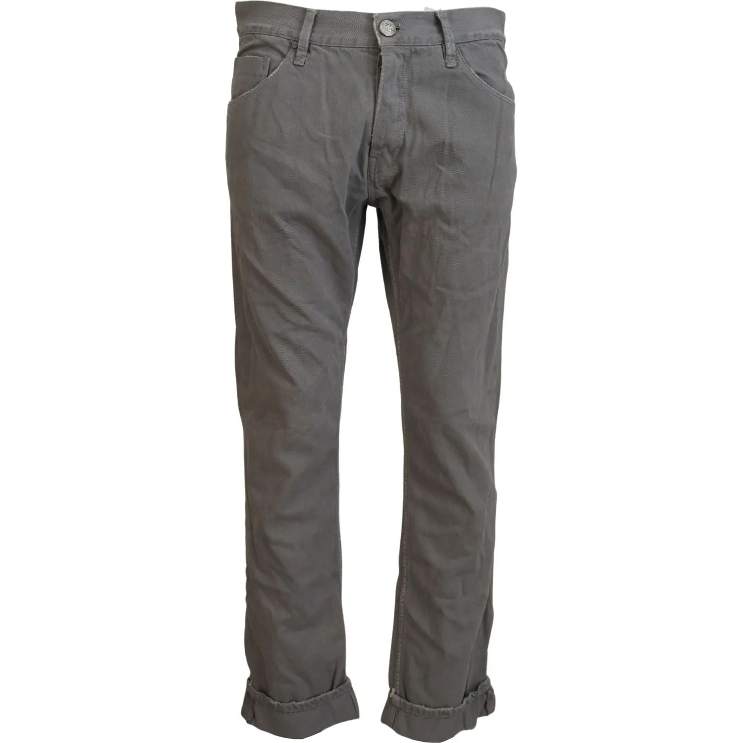 Acht Sleek Regular Denim Gray Jeans