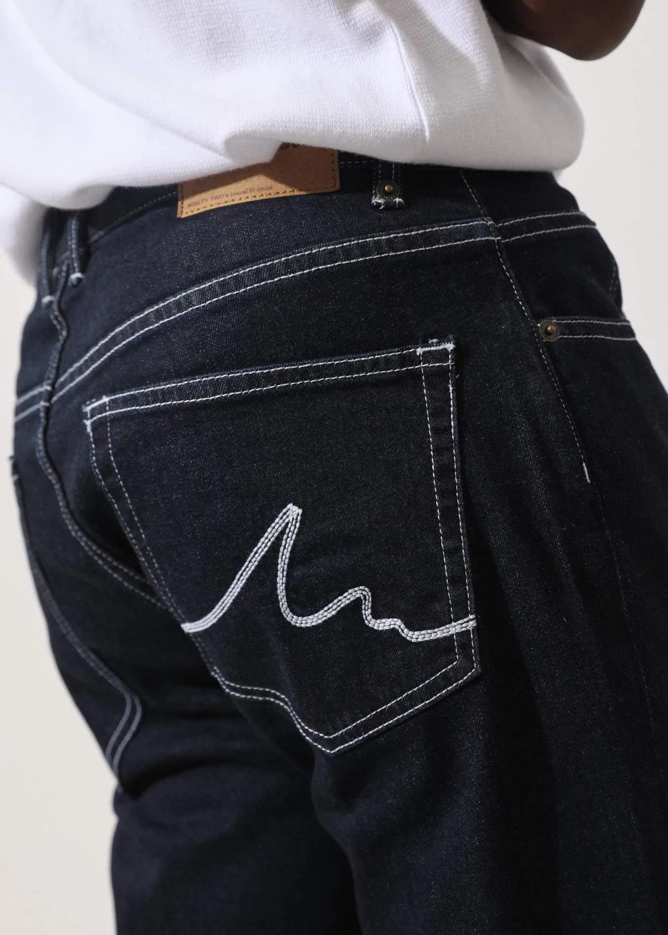 Afends Mens Ninety Twos - Relaxed Fit Denim Jeans