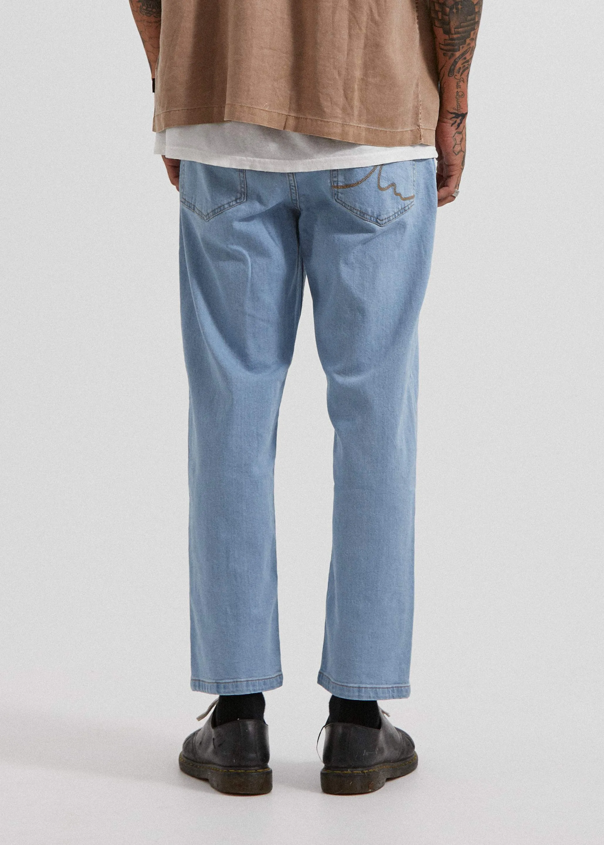 Afends Mens Ninety Twos - Relaxed Fit Denim Jeans