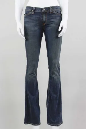 AG Adriano Goldschmied The Legend Flared Light Weight Denim Jeans - 25R