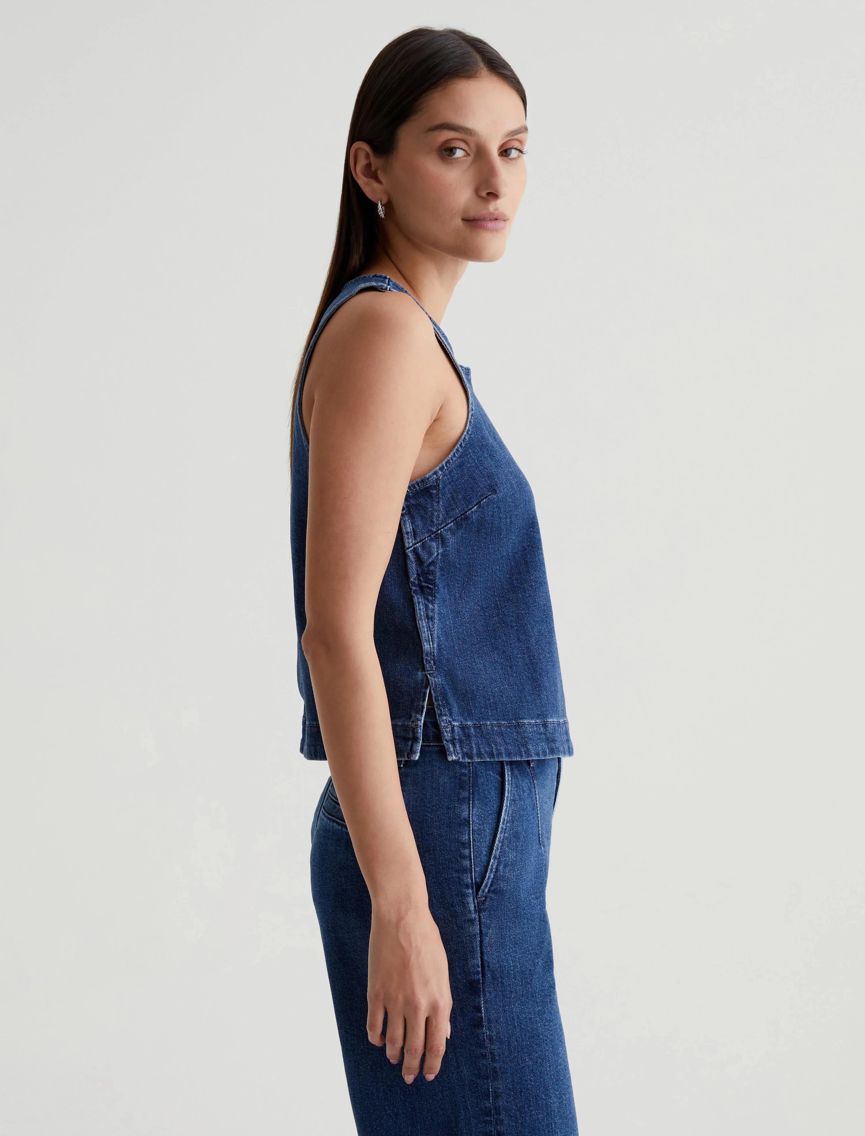 AG Denim Amelia Top in Midsommar