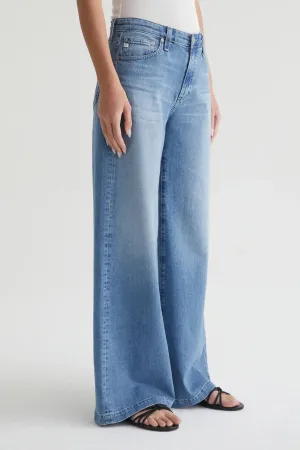 AG Denim Leana Palazzo Jean in Dune