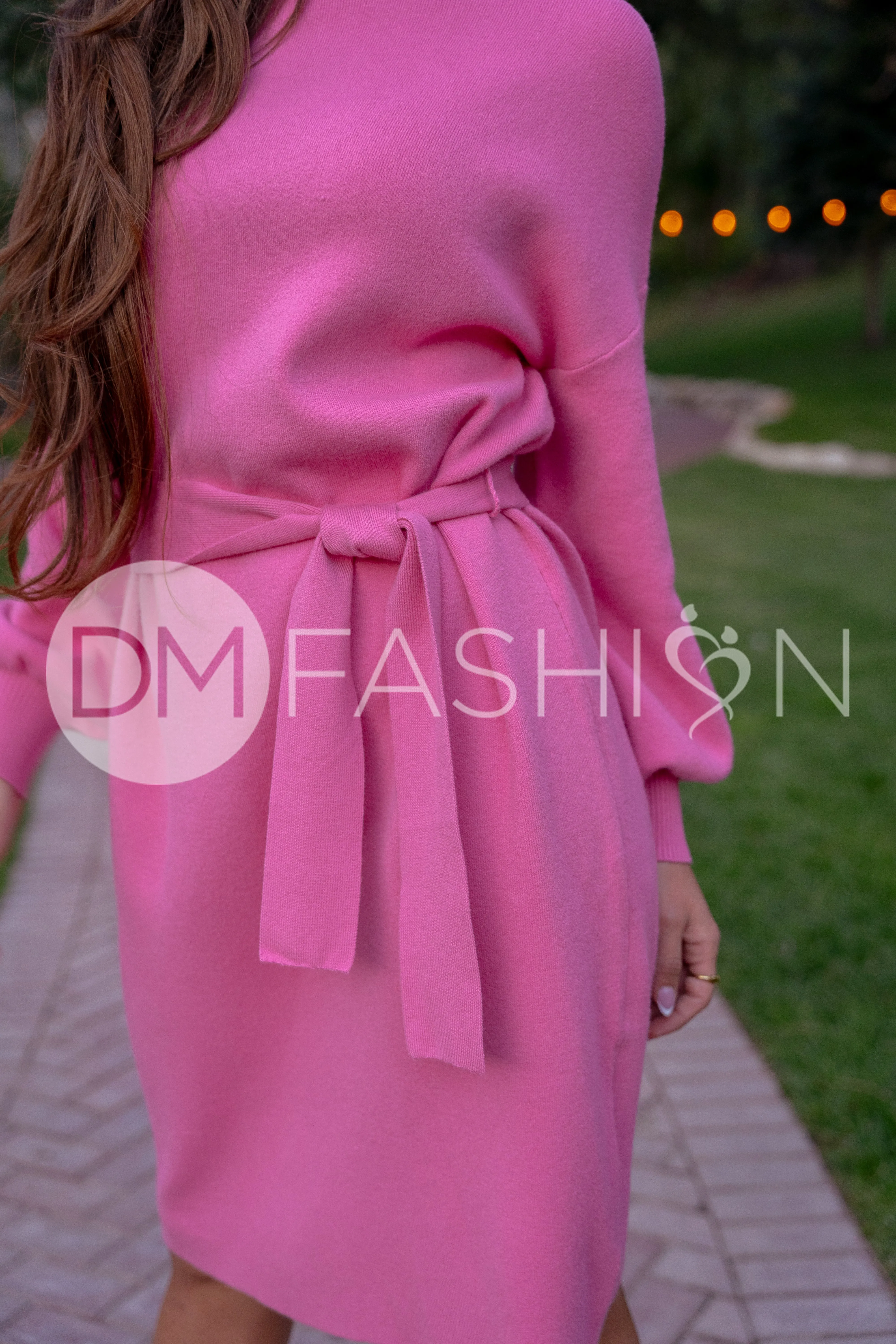 Alesha Barbie Pink Sweater Dress - DM Exclusive - Maternity Friendly - Restocked