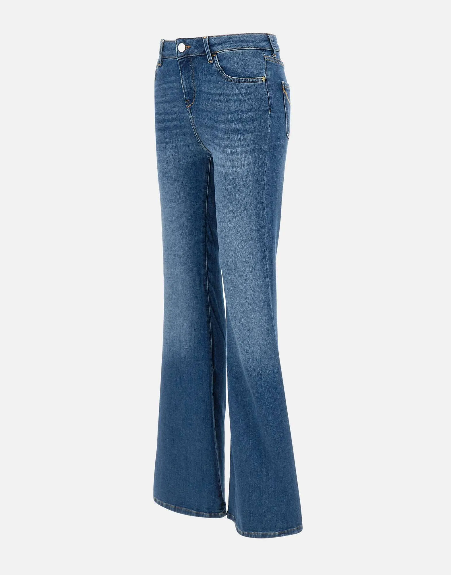 Amelie Super Flare Blue Jeans