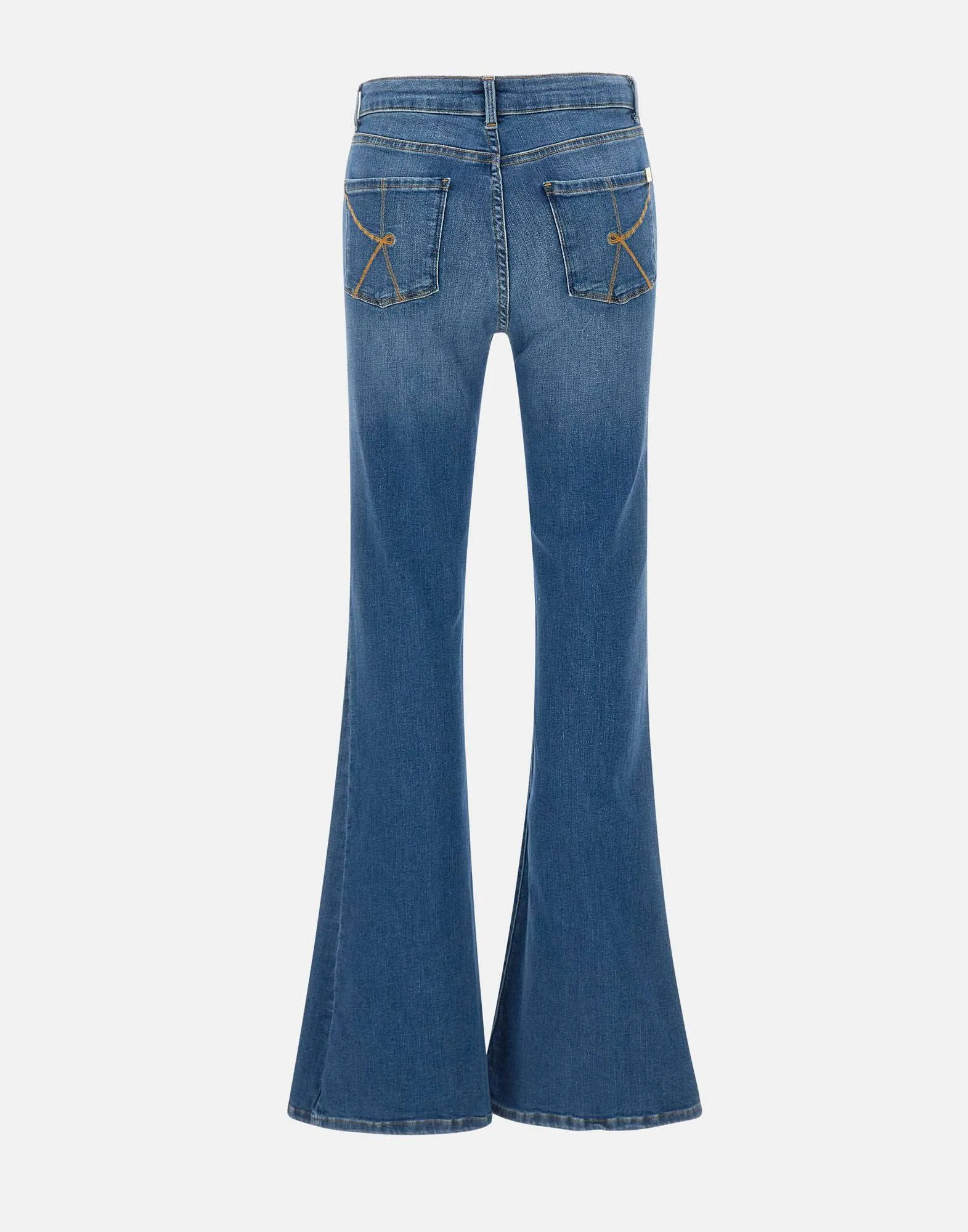 Amelie Super Flare Blue Jeans