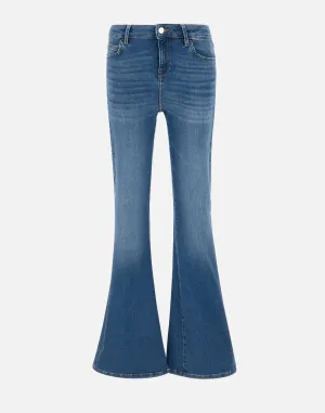 Amelie Super Flare Blue Jeans