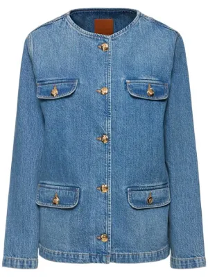 ANINE BING   Janet cotton denim jacket 