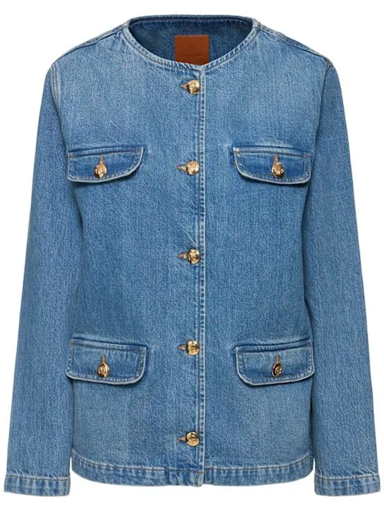 ANINE BING   Janet cotton denim jacket 