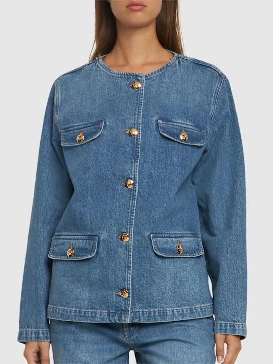 ANINE BING   Janet cotton denim jacket 