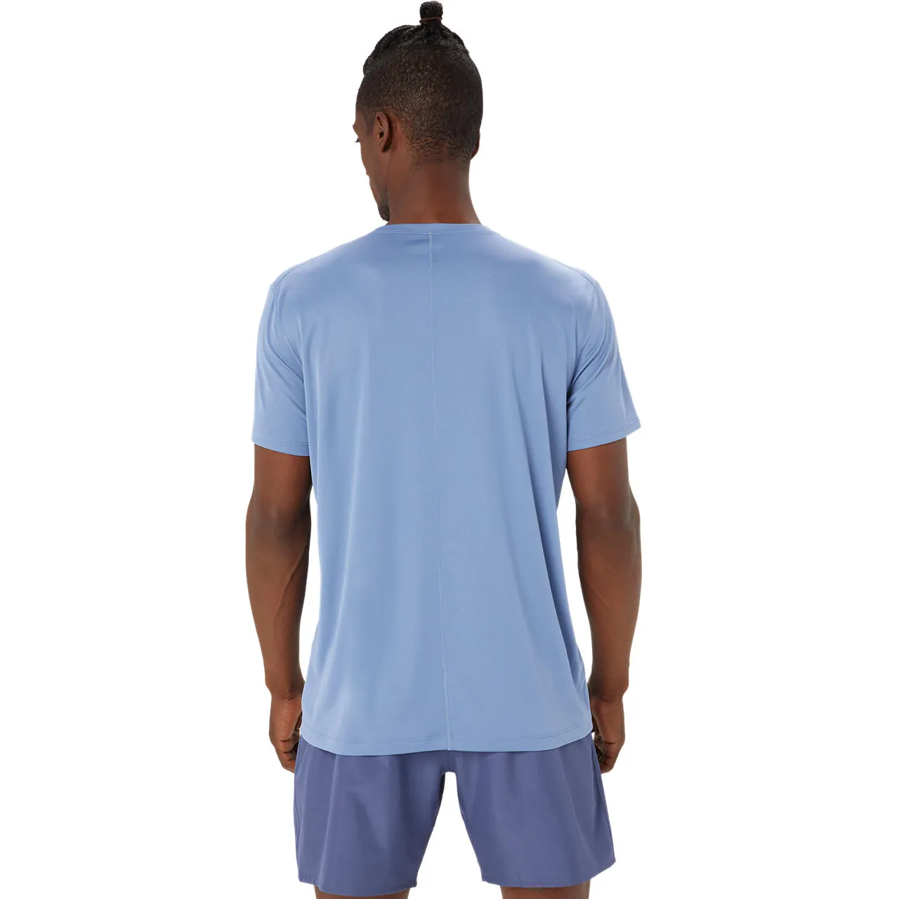 Asics Men&#x27;s Core Short Sleeve Top Denim Blue | Buy Asics Men&#x27;s Core Short Sleeve Top Denim Blue here | Outnorth