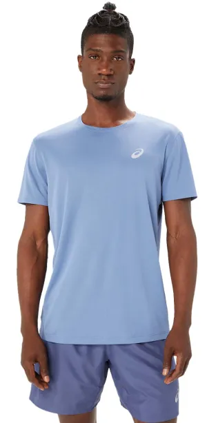 Asics Men&#x27;s Core Short Sleeve Top Denim Blue | Buy Asics Men&#x27;s Core Short Sleeve Top Denim Blue here | Outnorth