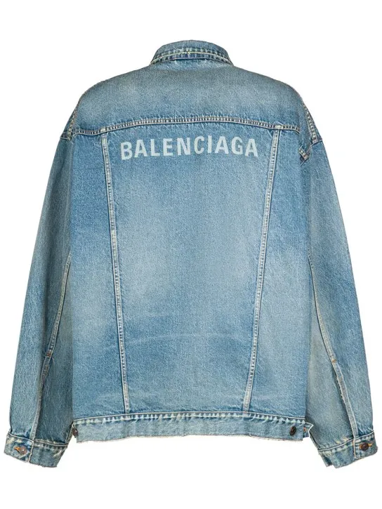 Balenciaga   Oversize denim jacket 