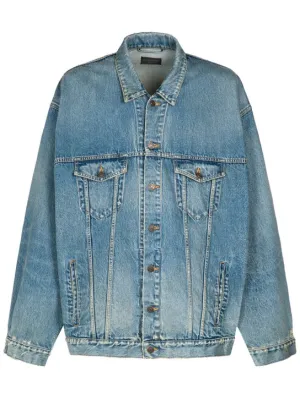 Balenciaga   Oversize denim jacket 