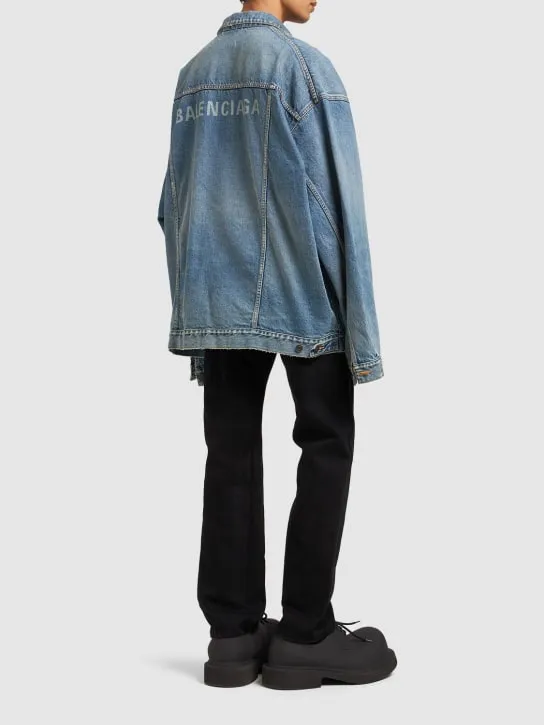 Balenciaga   Oversize denim jacket 