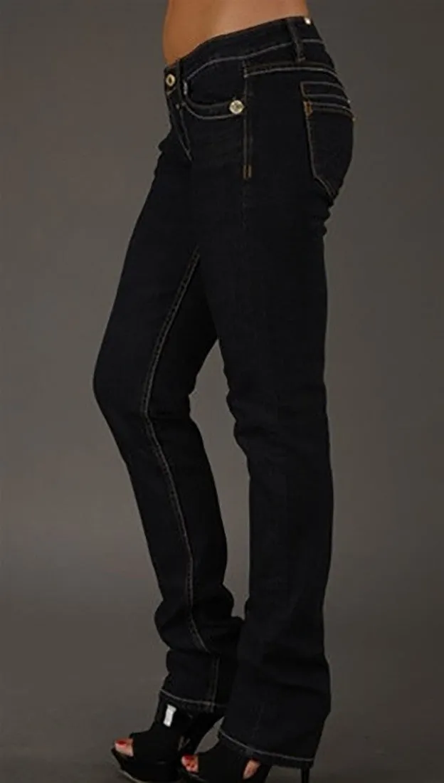 Bianco Hali French Stretch Dark Skinny Jeans