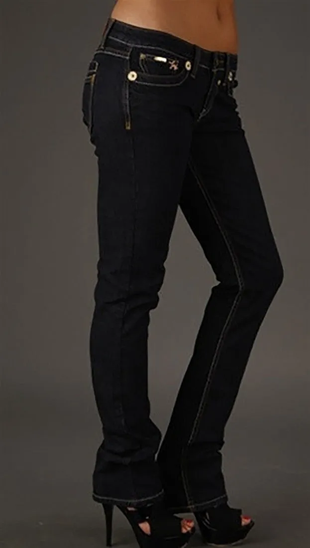 Bianco Hali French Stretch Dark Skinny Jeans