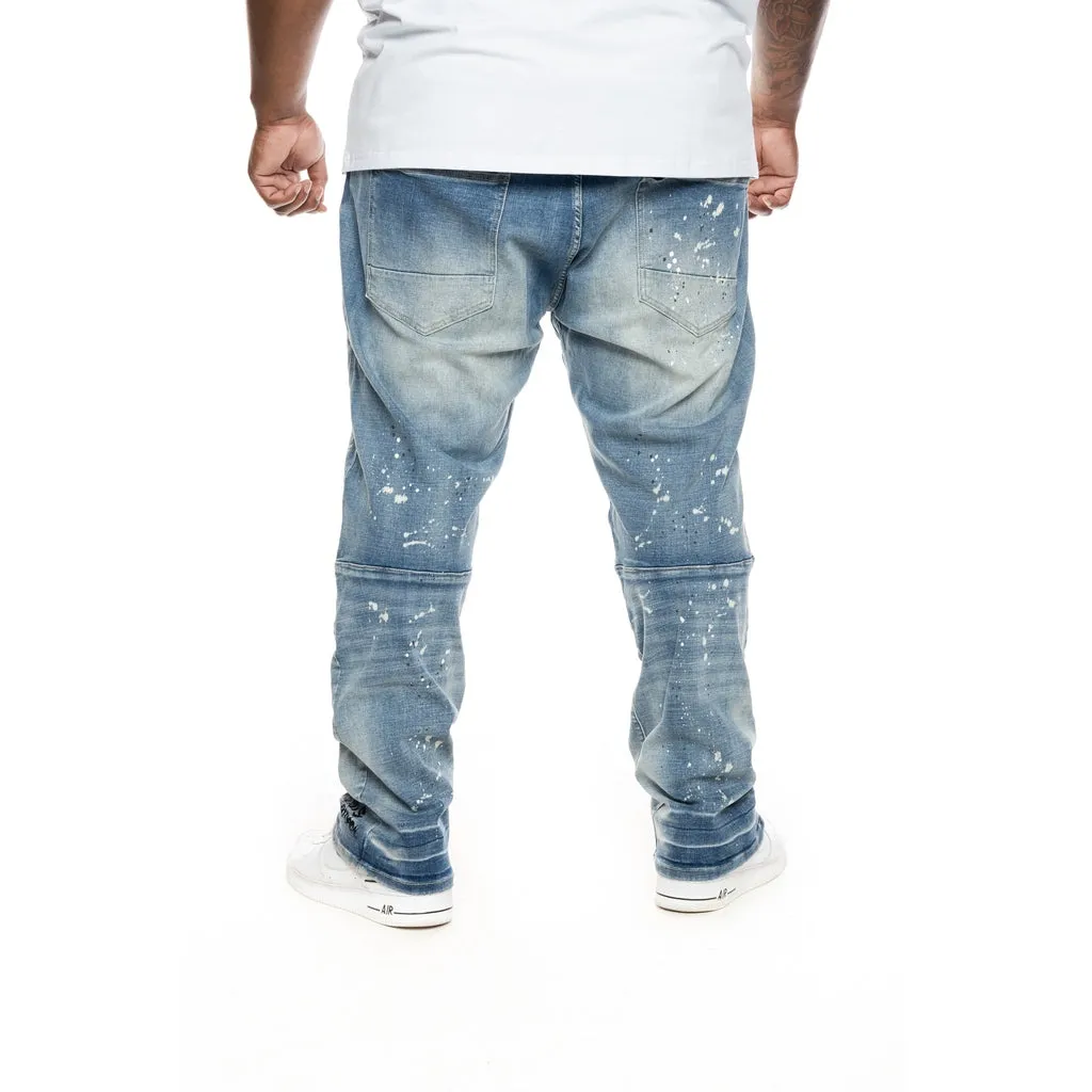 Big and Tall Mushroom  Fashion Jeans - Meteor Blue