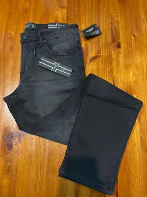 Black Eco Stretch Denim