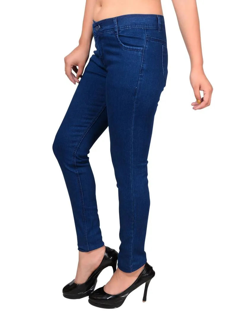 Blue Denim Jeans For Women's