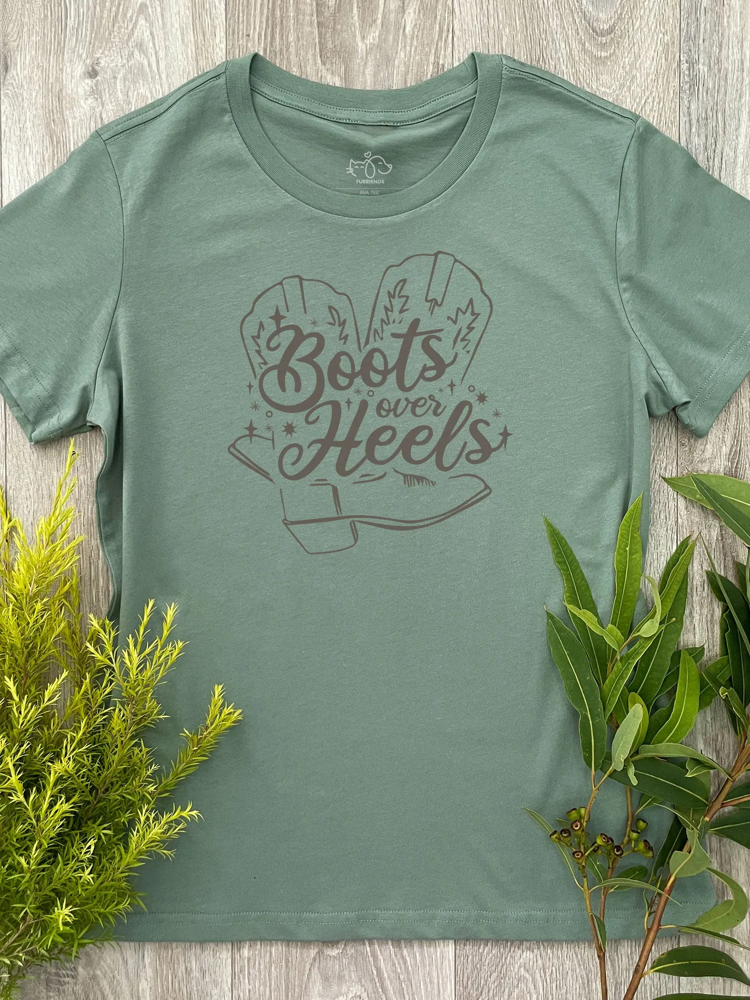 Boots Over Heels Ava Women's Regular Fit Tee