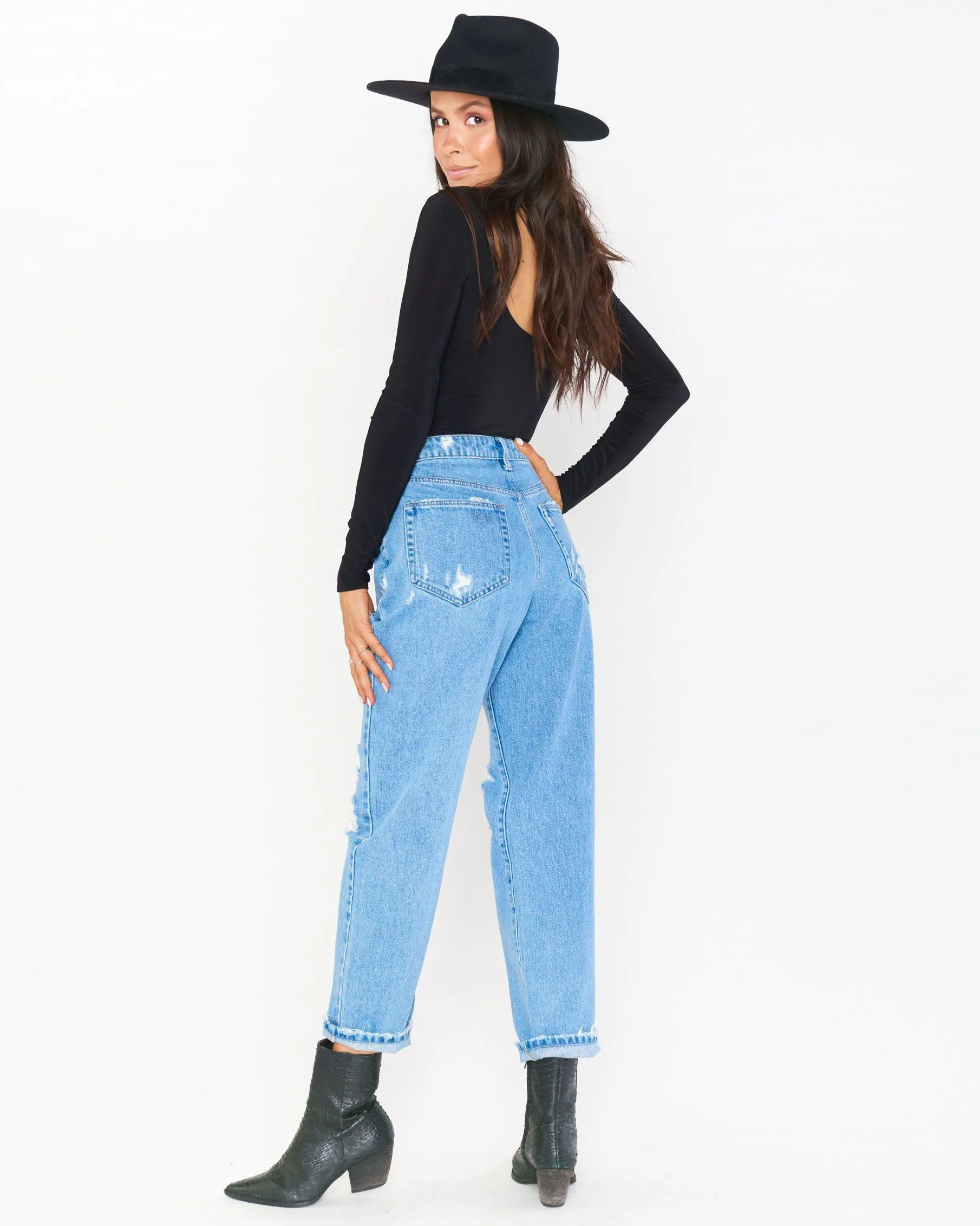 Boston Boyfriend Jeans | Vintage Blue