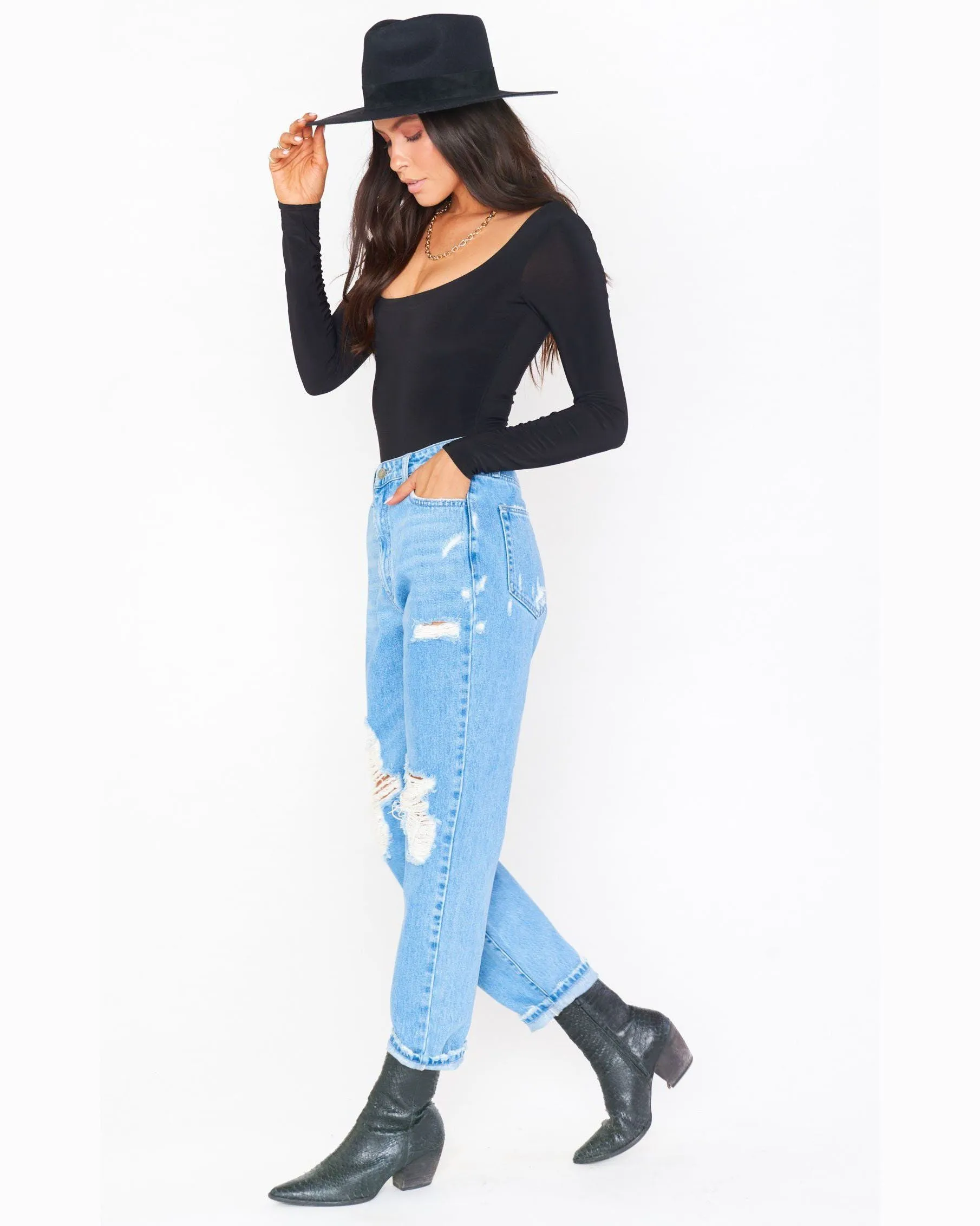 Boston Boyfriend Jeans | Vintage Blue