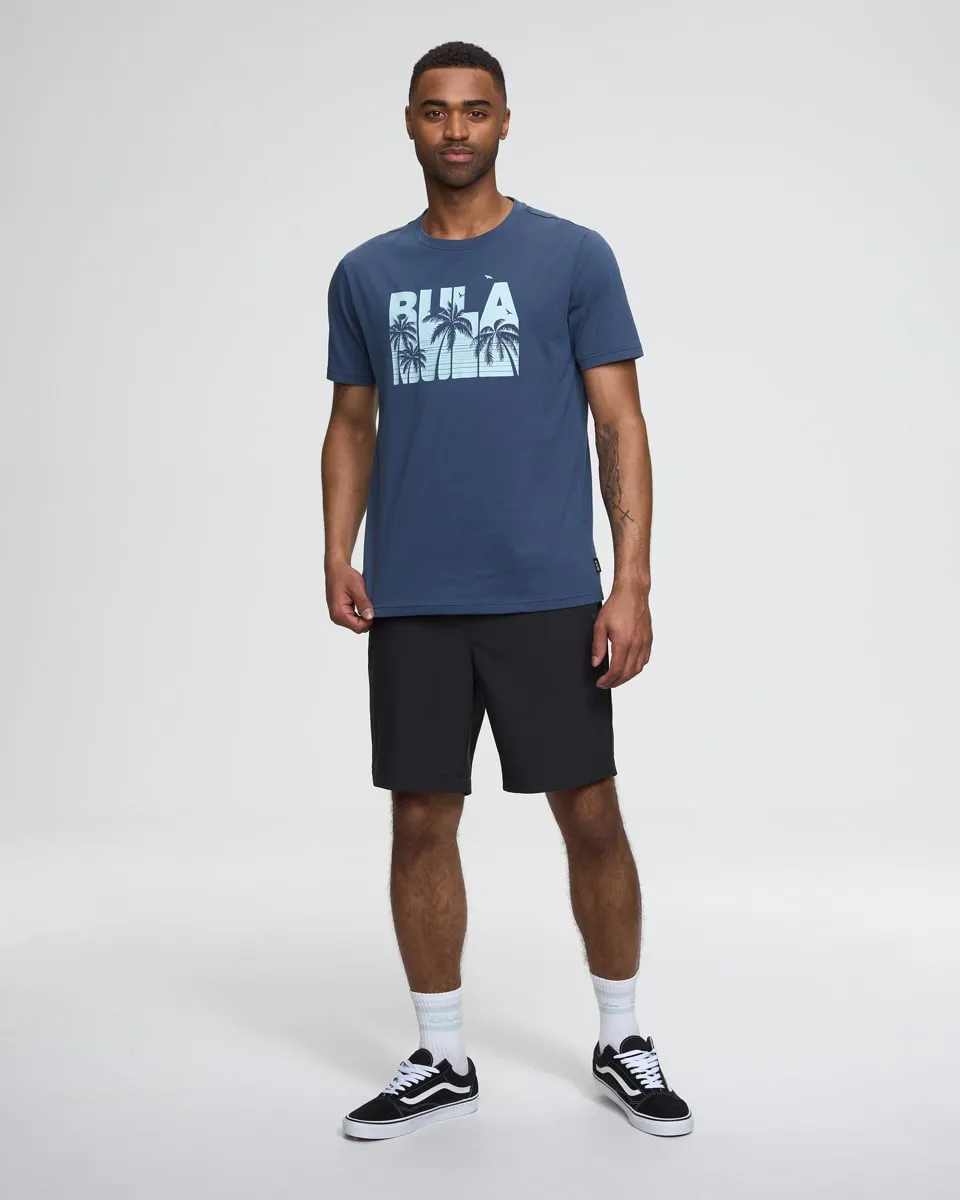 Bula Men&#x27;s Chill T-Shirt Denim | Buy Bula Men&#x27;s Chill T-Shirt Denim here | Outnorth