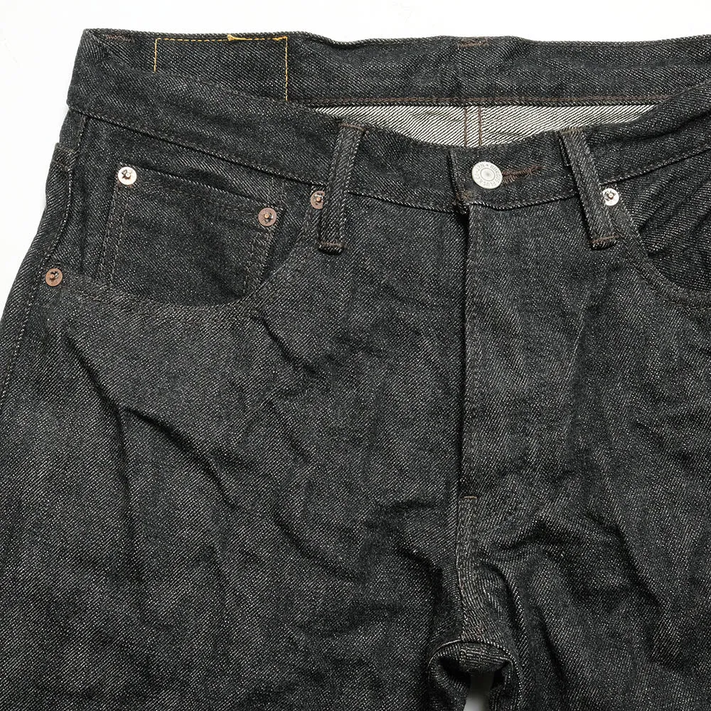 BURGUS PLUS - 15oz Selvedge Black Denim - Standard Jeans - Lot. 771-09