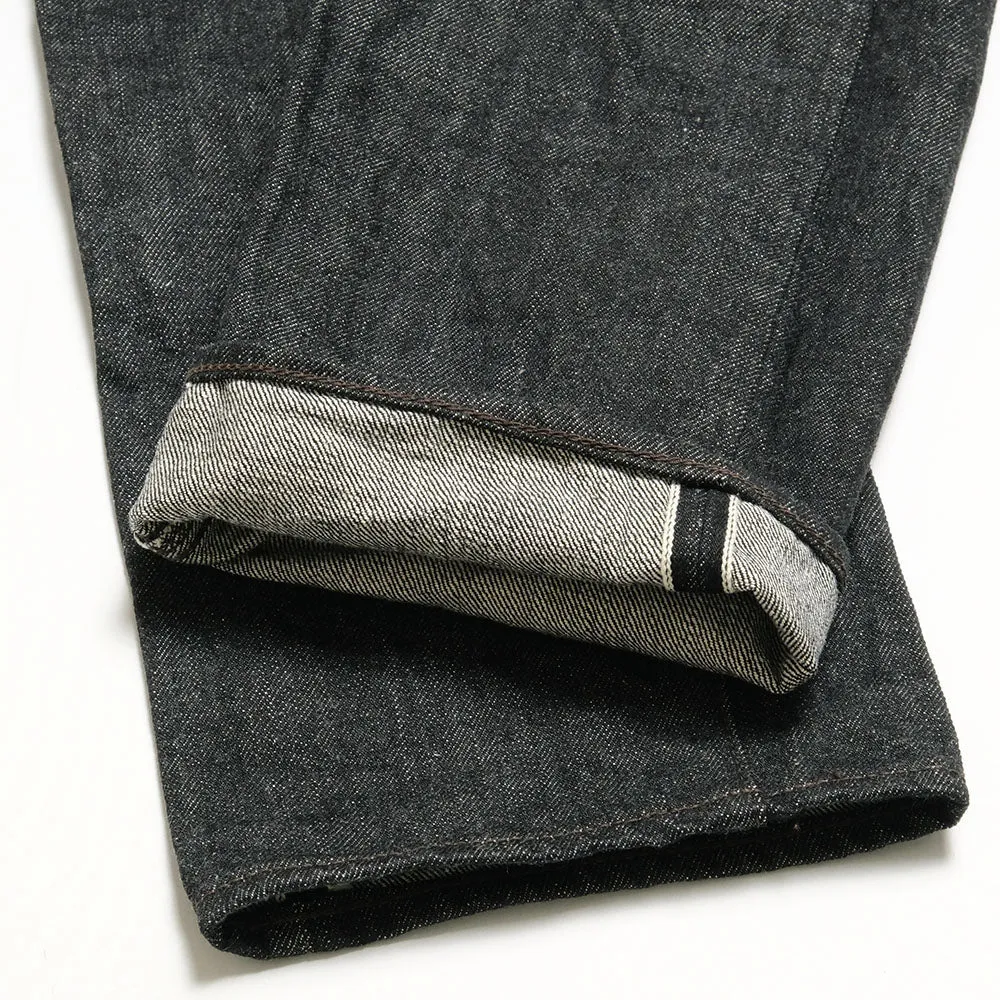 BURGUS PLUS - 15oz Selvedge Black Denim - Standard Jeans - Lot. 771-09