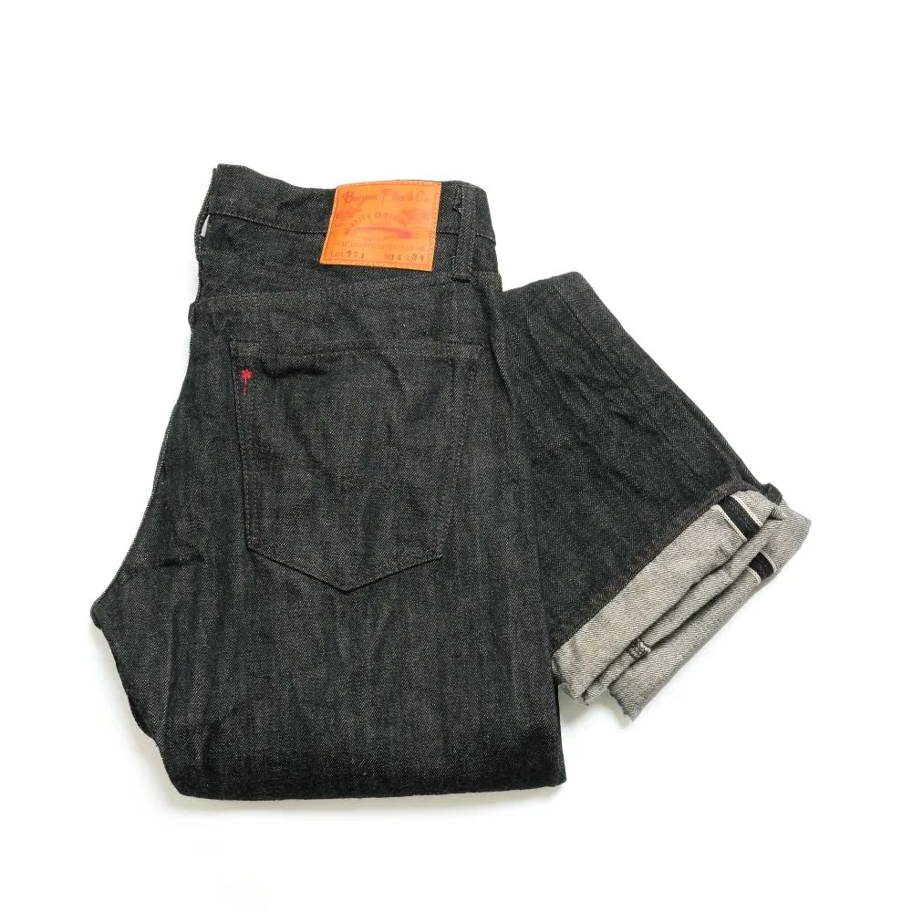 BURGUS PLUS - 15oz Selvedge Black Denim - Standard Jeans - Lot. 771-09