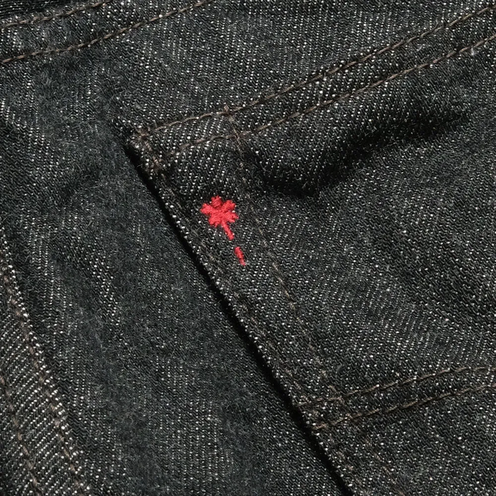 BURGUS PLUS - 15oz Selvedge Black Denim - Standard Jeans - Lot. 771-09