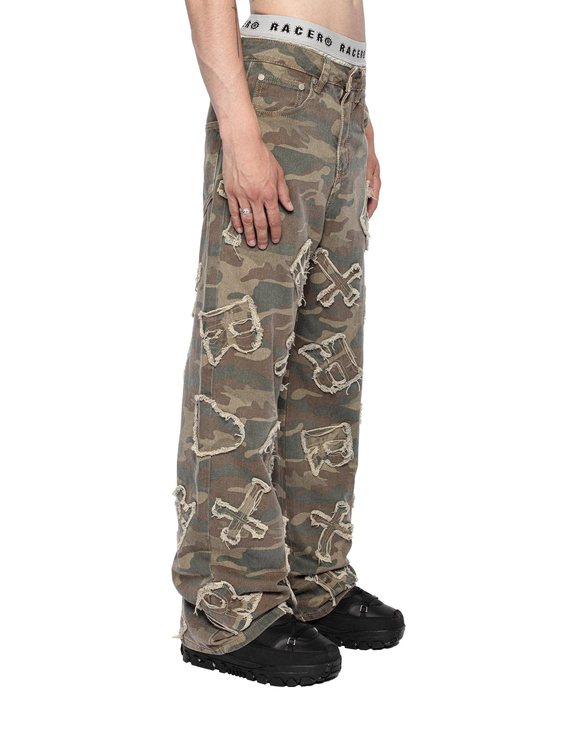 Camo Patch Jeans