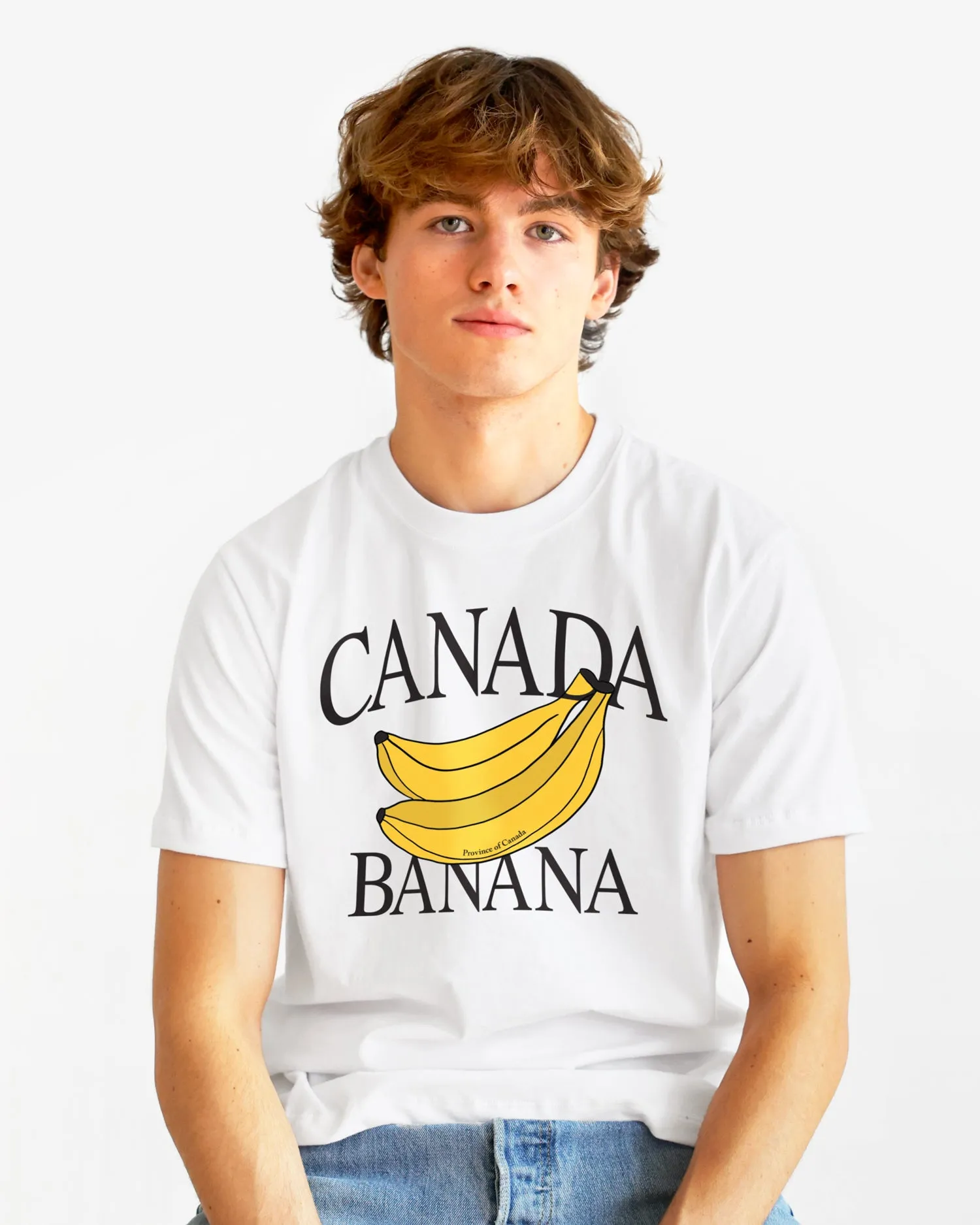 Canada Banana Tee White - Unisex