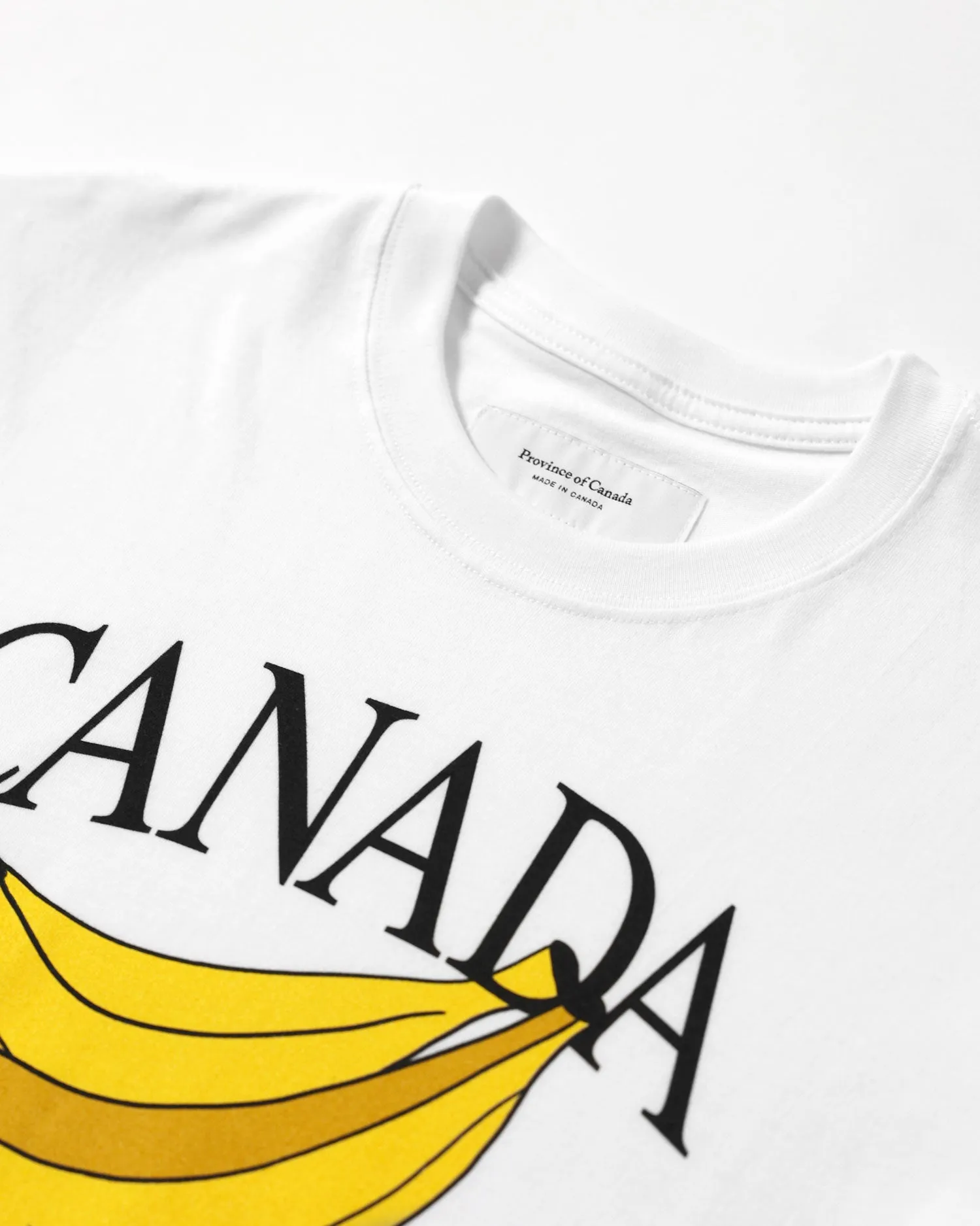 Canada Banana Tee White - Unisex