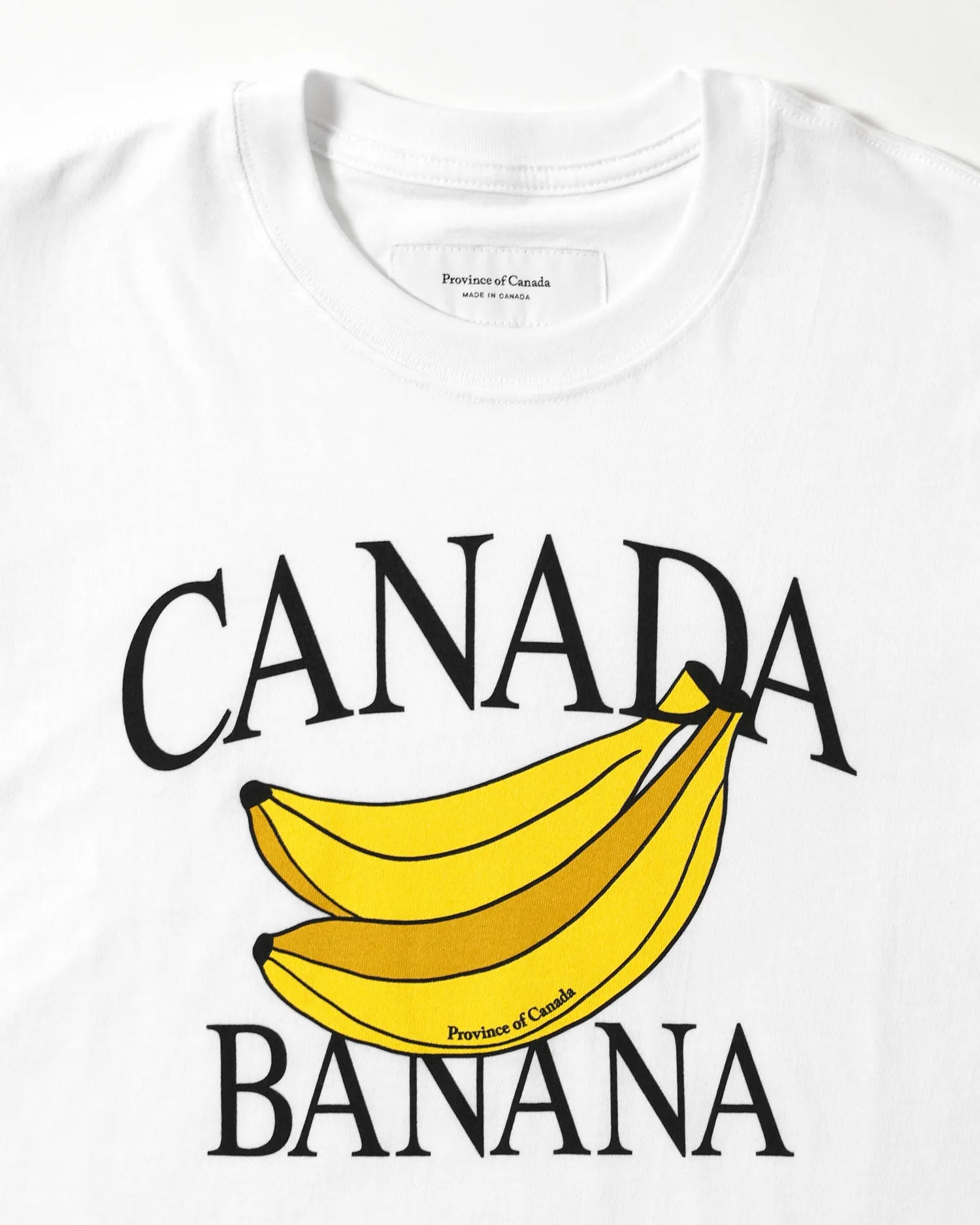 Canada Banana Tee White - Unisex