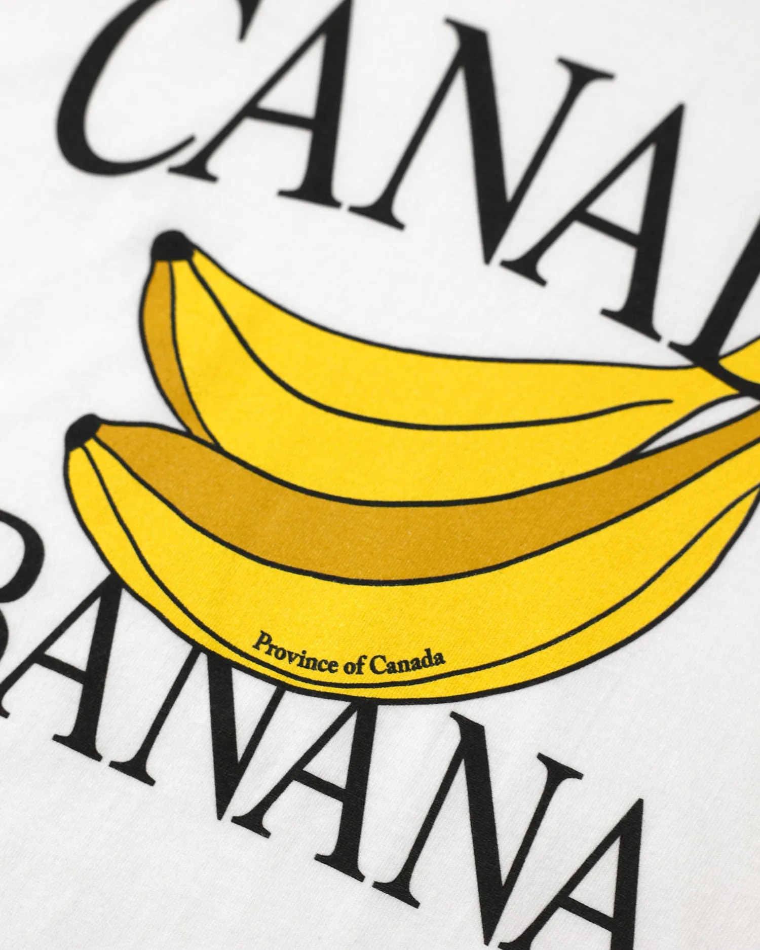 Canada Banana Tee White - Unisex