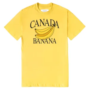 Canada Banana Tee Yellow - Unisex