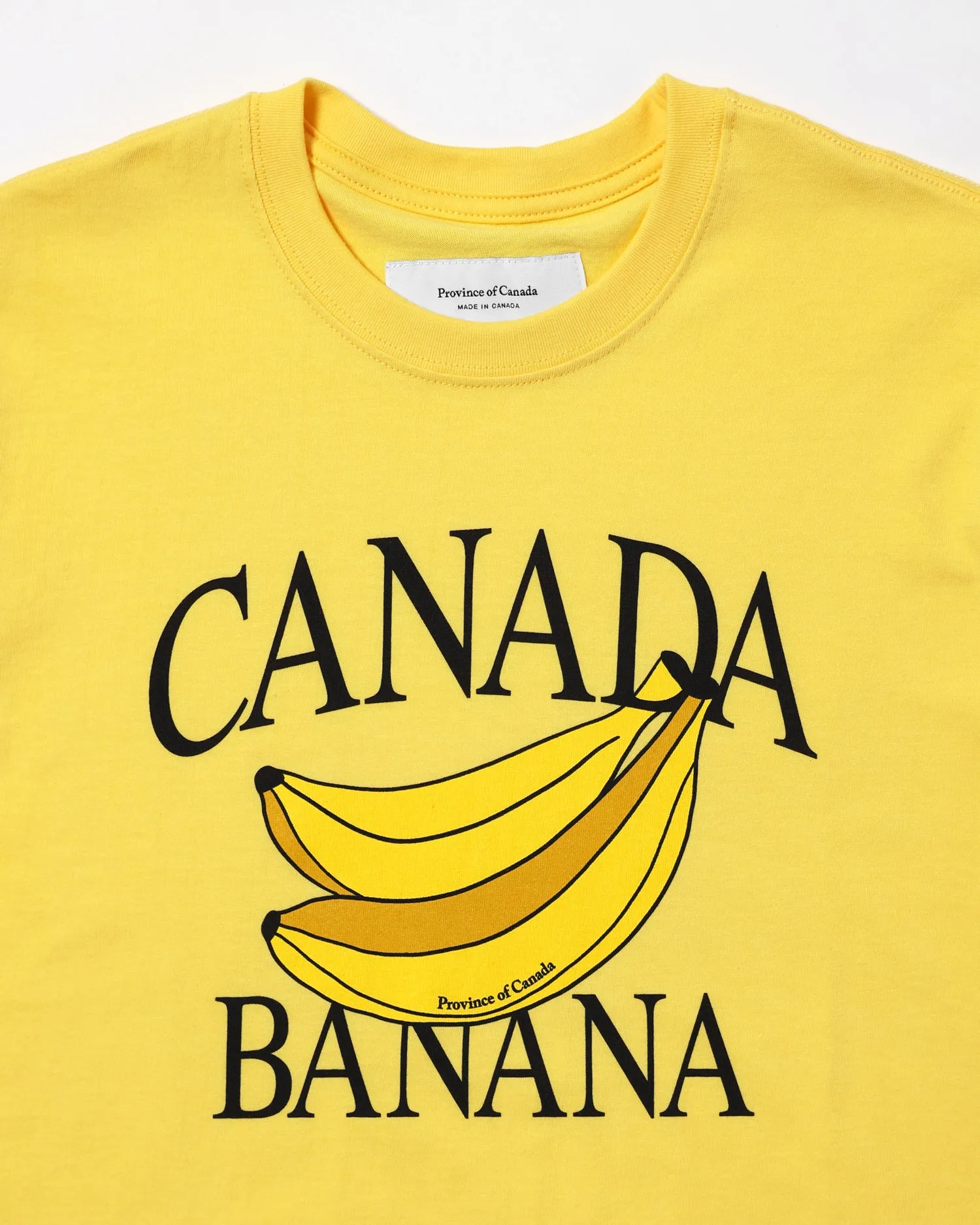 Canada Banana Tee Yellow - Unisex