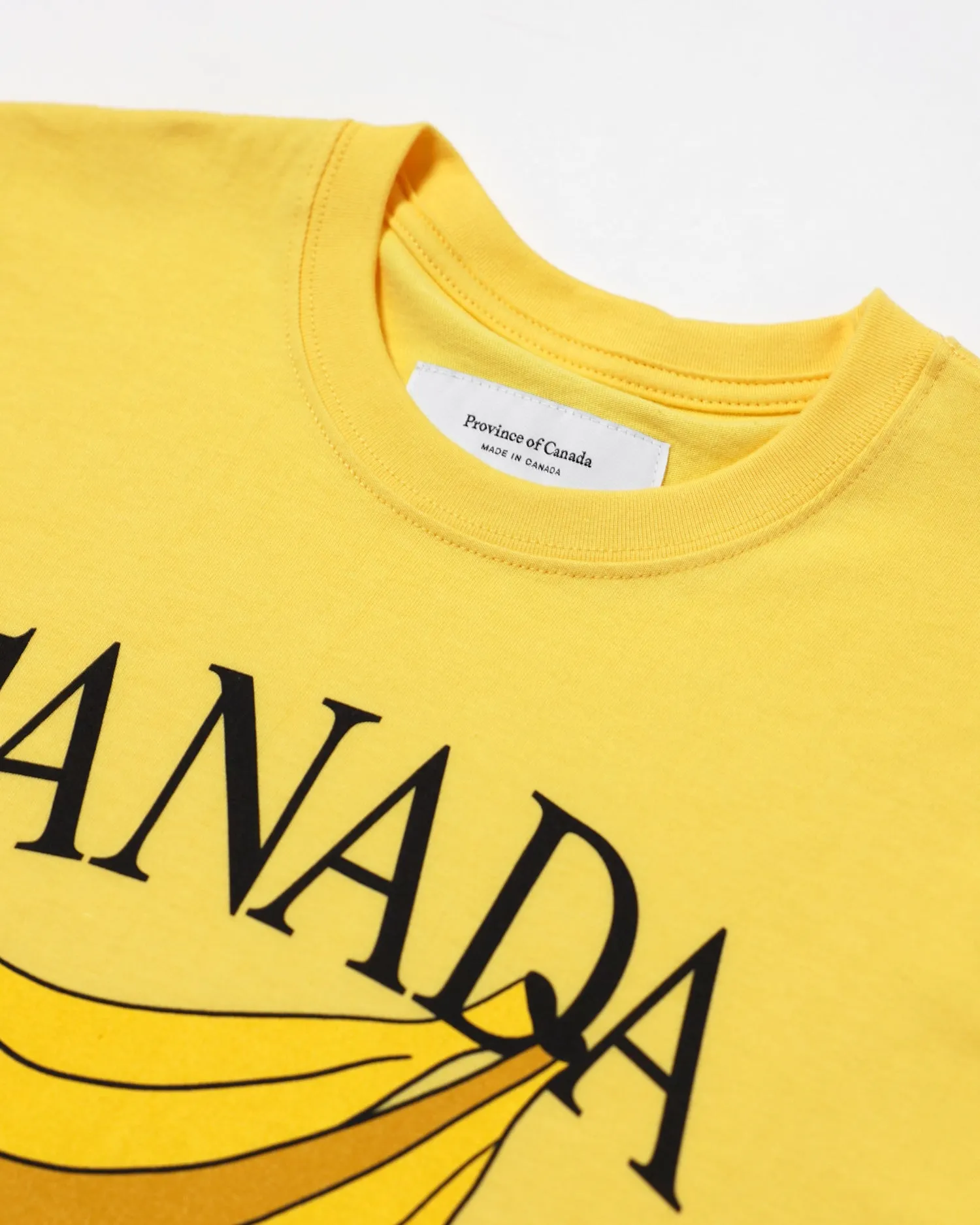 Canada Banana Tee Yellow - Unisex