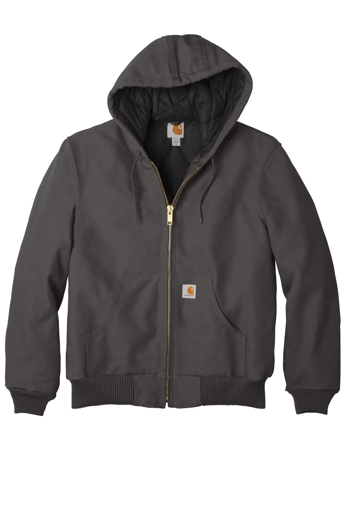 Carhartt Quilted-Flannel-Lined Duck Active Jac. CTSJ140