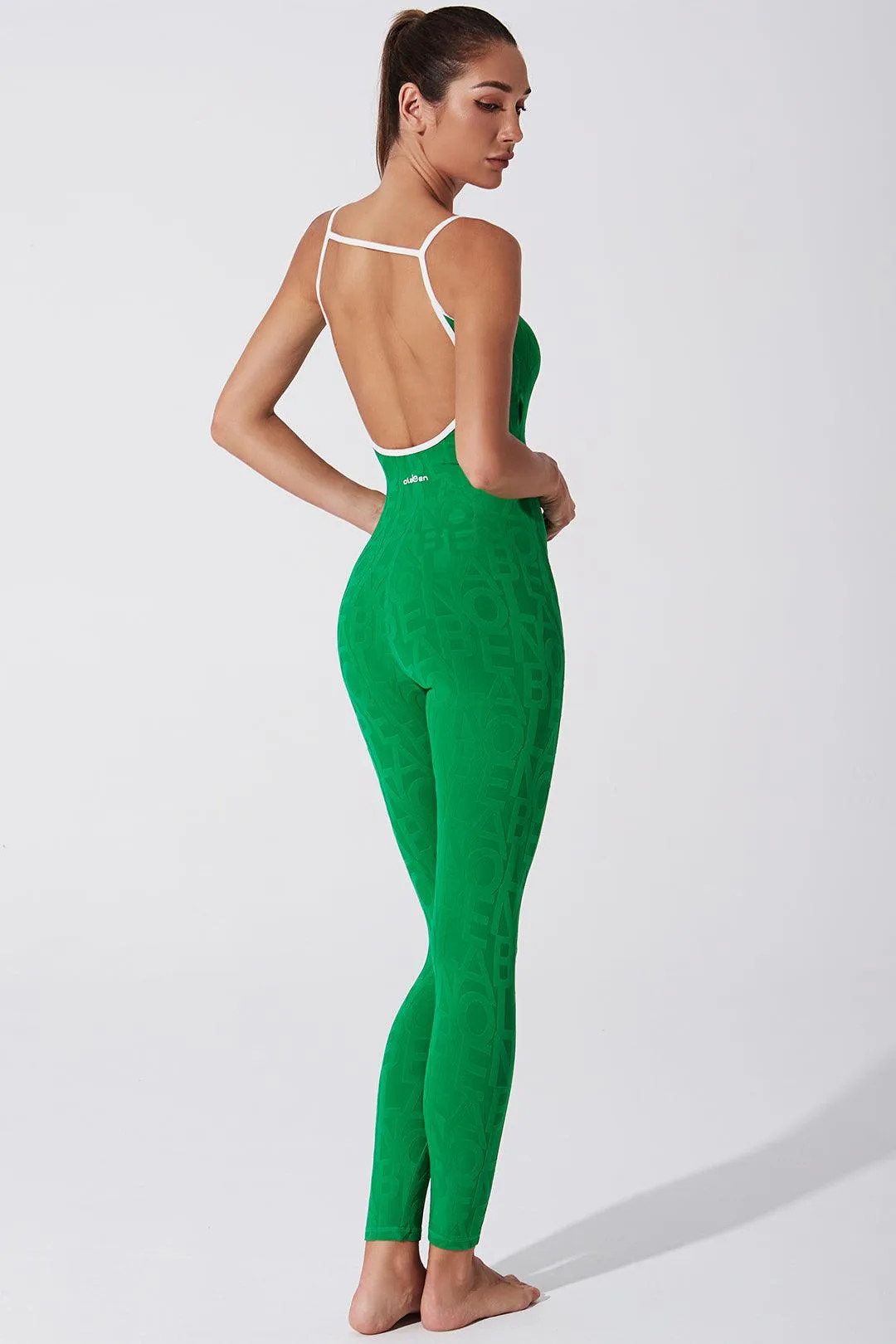 Classic Coeur Del Jumpsuit 3D - Dark Green