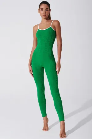 Classic Coeur Del Jumpsuit 3D - Dark Green