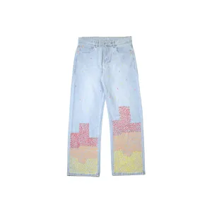 CrossFire Hand Embroidered Denim