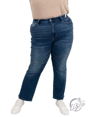 Curvy Eleanor High-Rise Dad Jean by Judy Blue