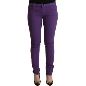 CYCLE Chic Purple Low Waist Skinny Jeans